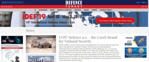 Napsali o nás: DEFENCE TURKEY - News