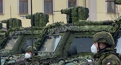 The Czech Army uses CRANE-SR1G on its reconnaissance vehicles